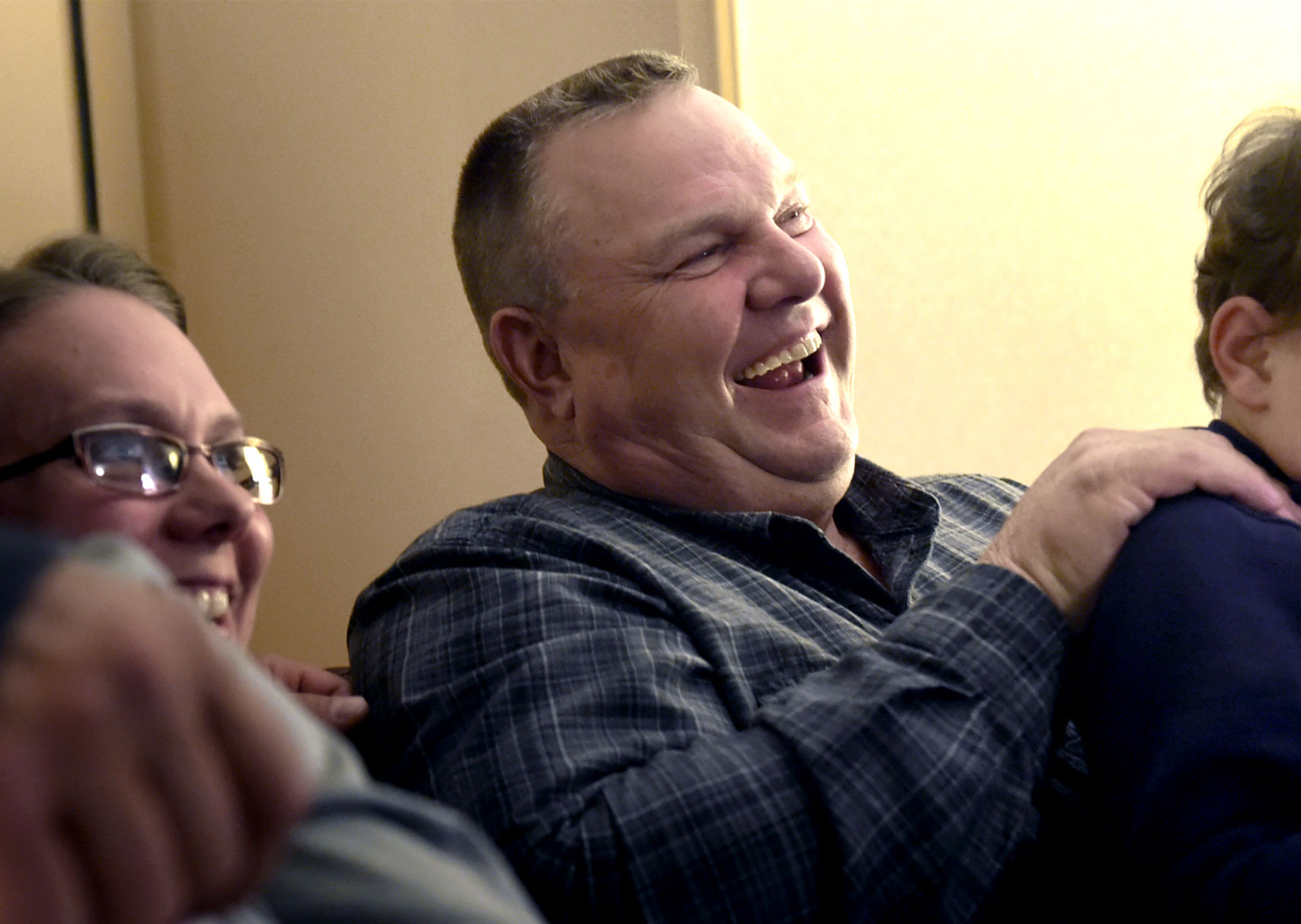 Sen. Jon Tester awaits election results Tuesday night